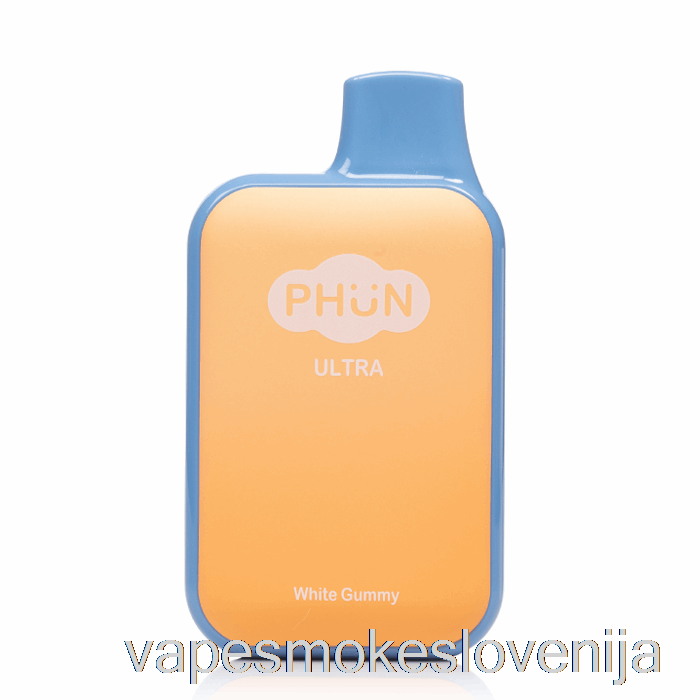 Vape Petrol Phun Ultra 6000 Za Enkratno Uporabo Bele Gume